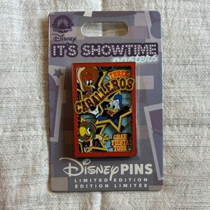 Disney Pins Limited Edition “It’s Showtime Posters”— Three Caballeros